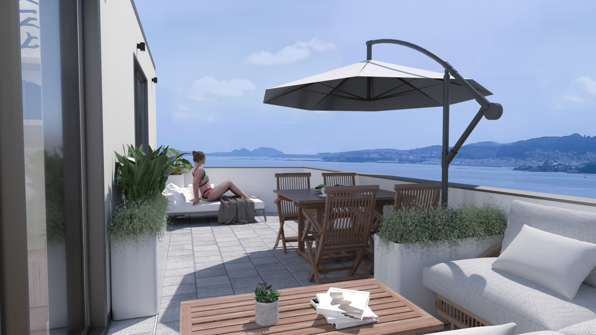Terraza Edificio Montecelo